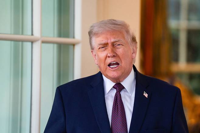 도널드 트럼프 미국 대통령. EPA=연합뉴스