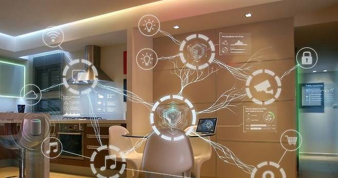 앰비언트 인텔리전스는 특정 디바이스에 갇혀 있지 않다. 공간 전체를 인지하고 상황을 판단하며 물리적으로 대응한다. 사진 제미나이