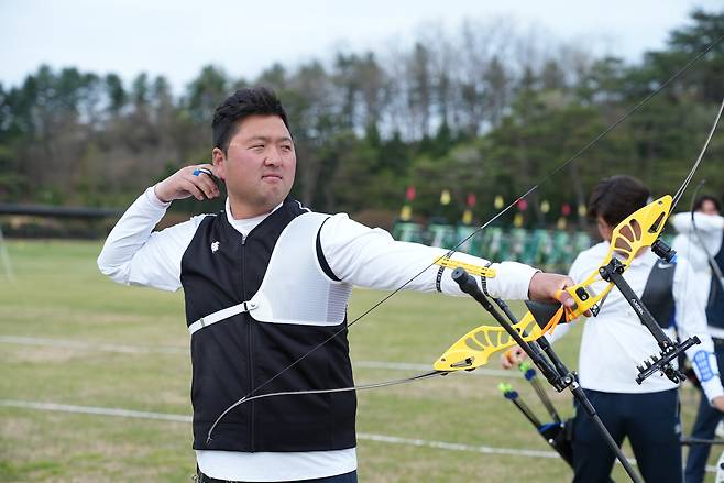 Archer Kim Woo-jin [KOREA ARCHERY ASSOCIATION]