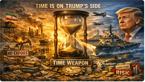 이란 화물선 투스카호 나포를 통해 전장에서 시간이 가장 치명적 무기가 되는 타임 웨폰(Time Weapon) 소유권 변화에 대한 상상도. 김태준 한반도안보문제연구소장 AI 그림