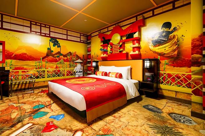 닌자고 테마 객실 (사진=레고랜드 코리아)