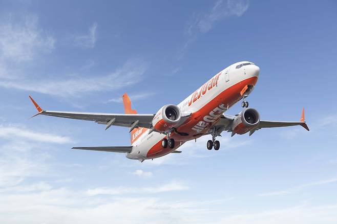 제주항공 B737-8 항공기. [제주항공 제공]