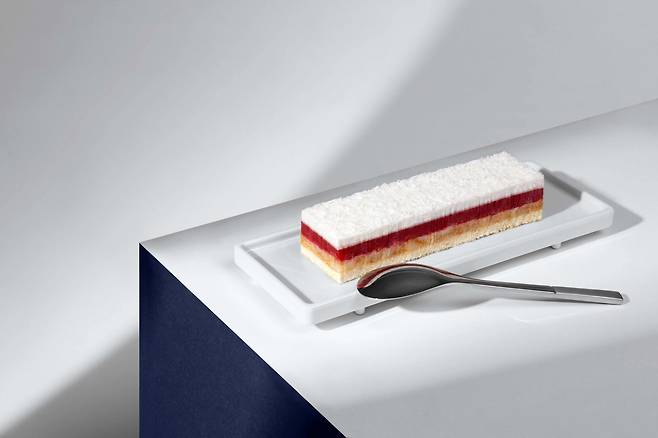 에어프랑스는 장거리 비즈니스 클래스 승객을 대상으로 새로운 디저트 컬렉션을 선보인다. [에어프랑스 제공]