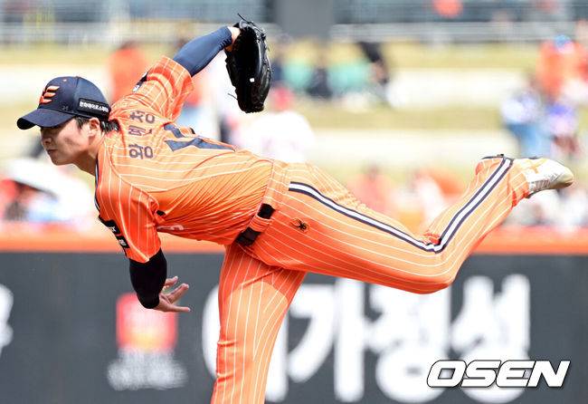 한화 투수 왕옌청 / OSEN DB