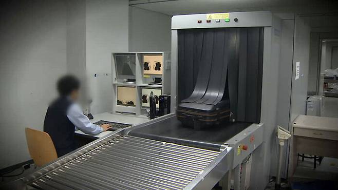 수하물 검색대 자료화면 (사진=연합뉴스TV 제공, 연합뉴스)