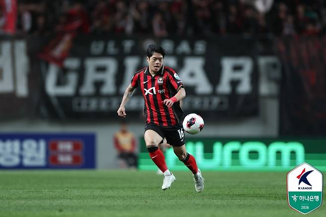 FC서울 수비수 최준. /사진=한국프로축구연맹 제공