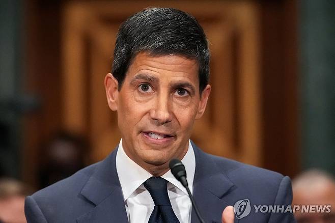 상원 인준 청문회 출석한 케빈 워시 연준 의장 후보자 [AFP 연합뉴스. 재판매 및 DB 금지]