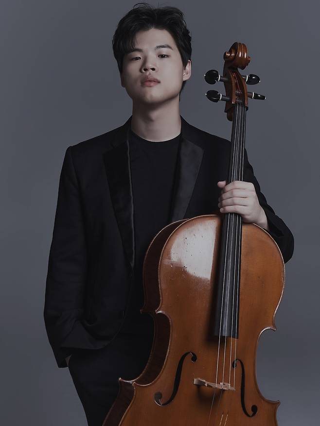 첼리스트 정우찬. <수원시립교향악단 제공>