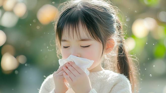 일교차가 큰 환절기에는 면역력이 떨어지기 쉽다. 체내 아연이 부족하면, 성장기 발육을 저해하고, 면역 기능이 떨어진다｜출처: 클립아트코리아