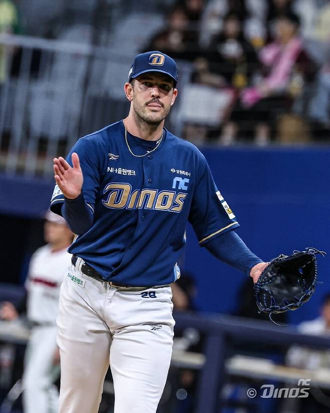 NC 다이노스 드류 버하겐. 사진제공=NC 다이노스