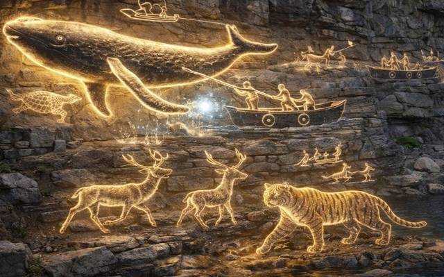 반구대 암각화에 설치될 지능형XR망원경 'BORA' . 오썸피아 제공