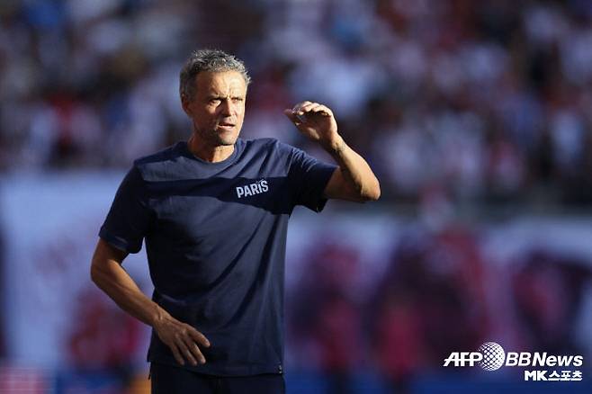 파리 생제르맹 루이스 엔리케 감독. 사진=AFPBBNews=News1