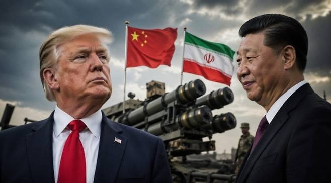 왼쪽부터 도널드 트럼프 미국 대통령, 시진핑 중국 국가 주석. 르 디플로멧 미디어 제공