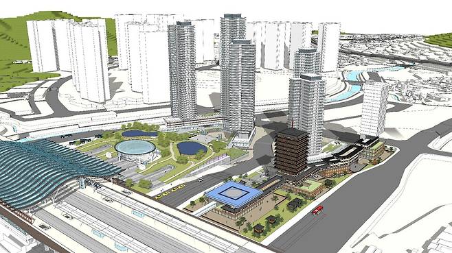 경주역세권 복합환승센터 조감도 ⓒ경주시 제공