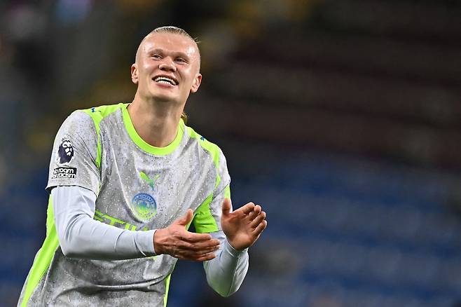 엘링 홀란.   번리 | AFP연합뉴스