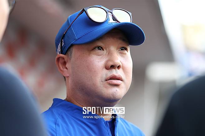 ▲ 시즌 초반 주축 야수들의 줄부상에 고민이 깊어지고 있는 박진만 삼성 감독 ⓒ곽혜미 기자