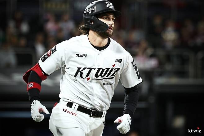 ▲ 샘 힐리어드 ⓒKT 위즈