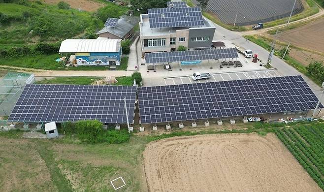 파주시, 햇빛소득마을. 사진=파주시 제공