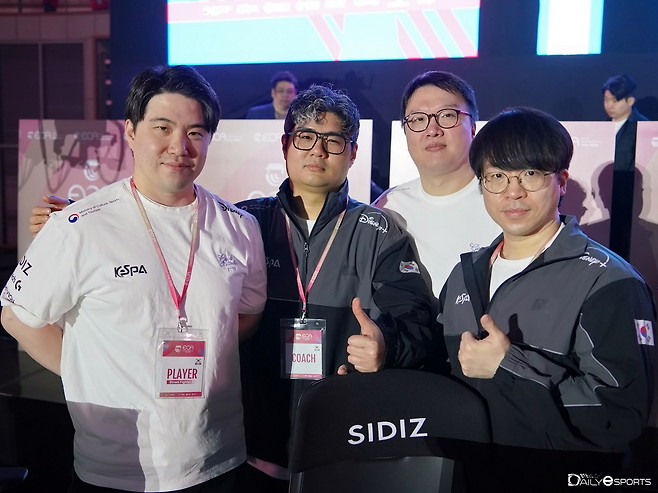 대한민국 대전격투 선수들이 풀리그를 완승으로 마치고 결승 진출에 성공했다.