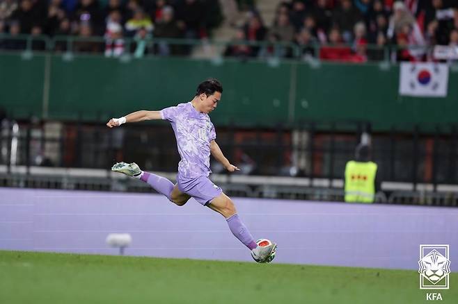 축구 대표팀 공격수 오현규(대한축구협회 제공. 재판매 및 DB 금지) 2026.4.1 ⓒ 뉴스1