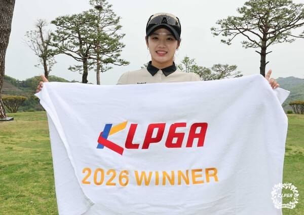 2026 제주공항렌트카ㆍ백제CC 점프투어 4차전 우승자 김나사. /사진=KLPGA