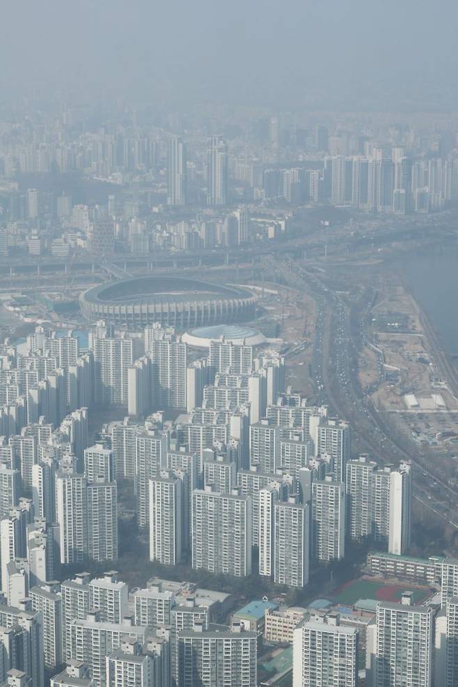 서울 강남3구 아파트 모습. 연합뉴스
