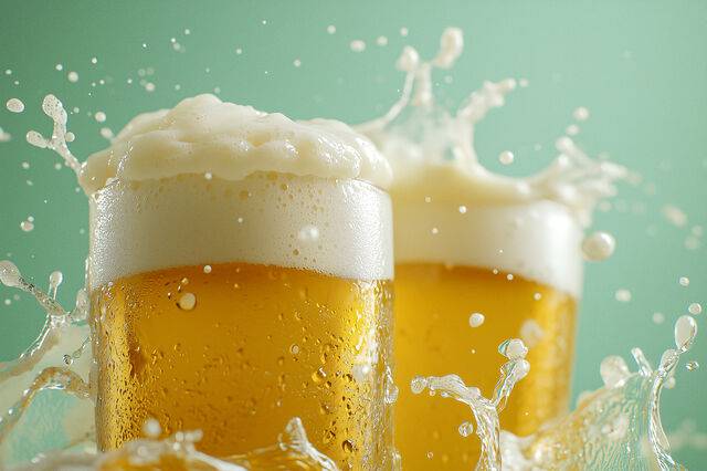 맥주는 특히 퓨린 농도가 높아 통풍 환자는 피해야 한다. 클립아트코리아