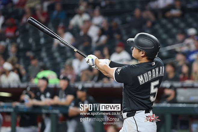 ▲ 무라카미는 예상대로 헛스윙 비율이 높고 삼진이 많지만 실투를 놓치지 않는 홈런 파워로 약점을 극복하고 있다