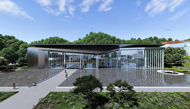 포항시립미술관 제2관 조감도. /포항시립미술관 제공