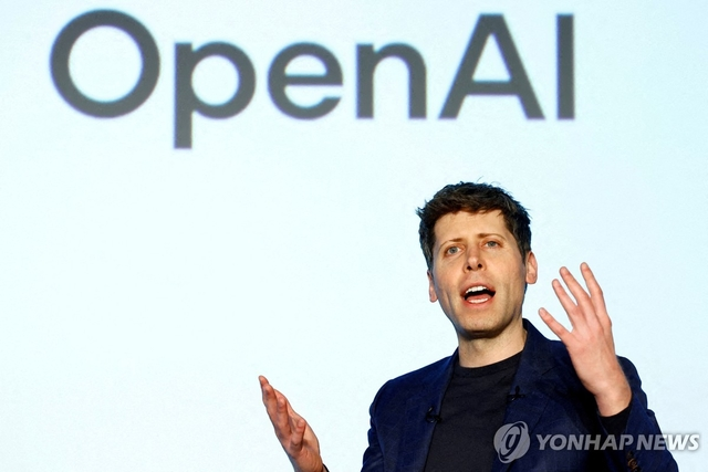 샘 올트먼 오픈AI CEO. 로이터 연합뉴스 자료사진