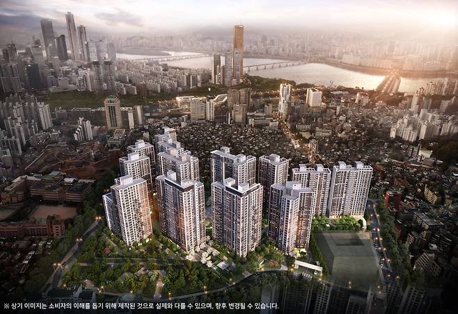 라클라체자이드파인 조감도/ 사진=GS 건설