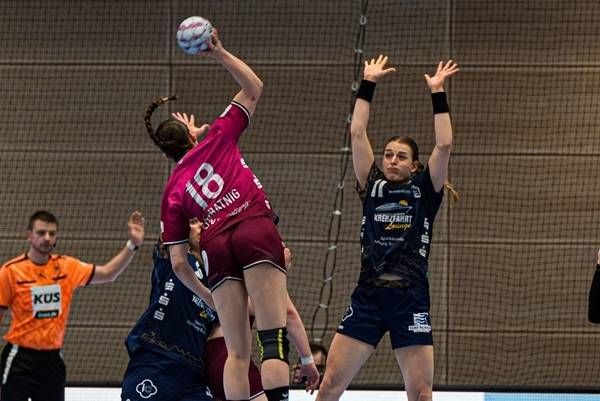 사진 2025/26 독일 여자 핸드볼 분데스리가 메칭엔과 북스테후데 경기 모습, 사진 출처=북스테후데