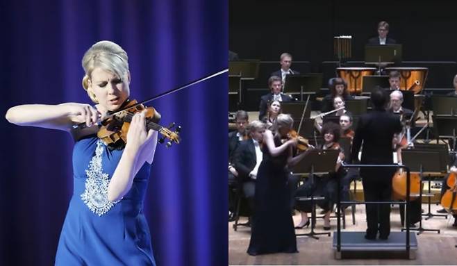 4월 17일 핀란드 라흐티의 콘서트홀에서 영국 지휘자 매튜 홀스의 손이 엘리나 배헬라의 과다니니 바이올린에 닿으면서 악기가 바닥으로 떨어지는 사고가 일어났다. [더선]