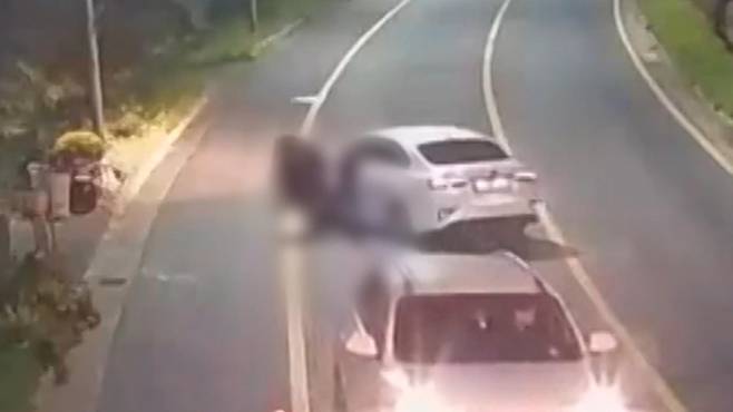 사고 당시 장면 [연합뉴스TV 보도화면 갈무리]