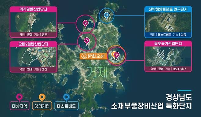 조선해양플랜트 소부장 특화단지. 경남도청 제공