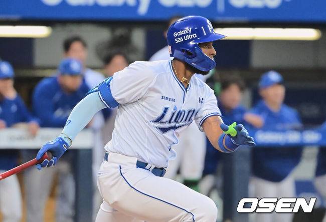 [OSEN=대구, 이석우 기자] 삼성 라이온즈 디아즈 133 2026.04.11 / foto0307@osen.co.kr
