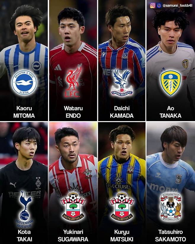 ▲ ⓒ사무라이 풋볼 SNS