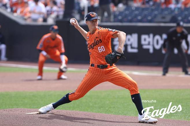 ▲ 한화 이글스 잭 쿠싱 ⓒ한화이글스