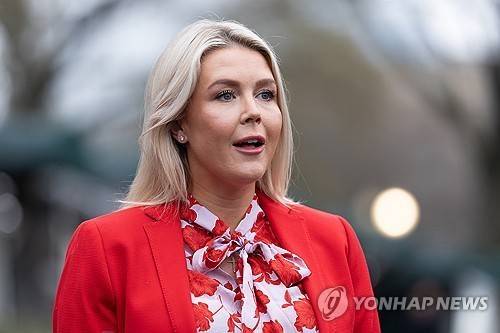 레빗 대변인 [UPI=연합뉴스 자료사진]