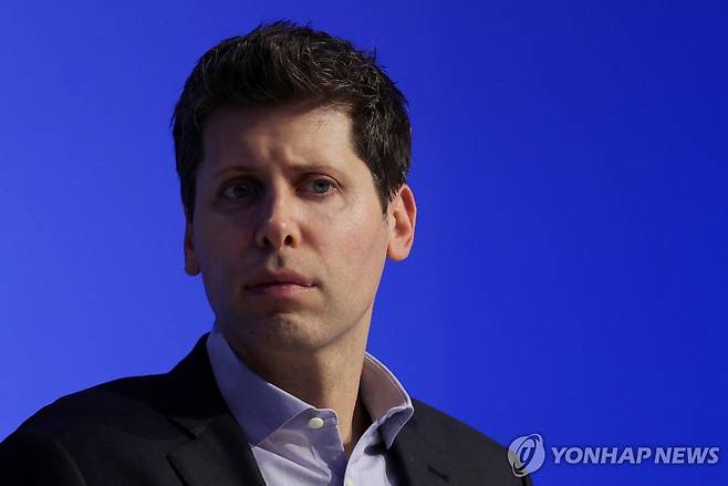 샘 올트먼 오픈AI CEO [로이터=연합뉴스 자료사진. 재판매 및 DB 금지]