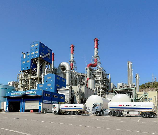 금호석유화학 여수2에너지 현장(사진=금호석유화학)