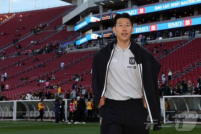 LA FC의 손흥민ⓒ AFP=뉴스1