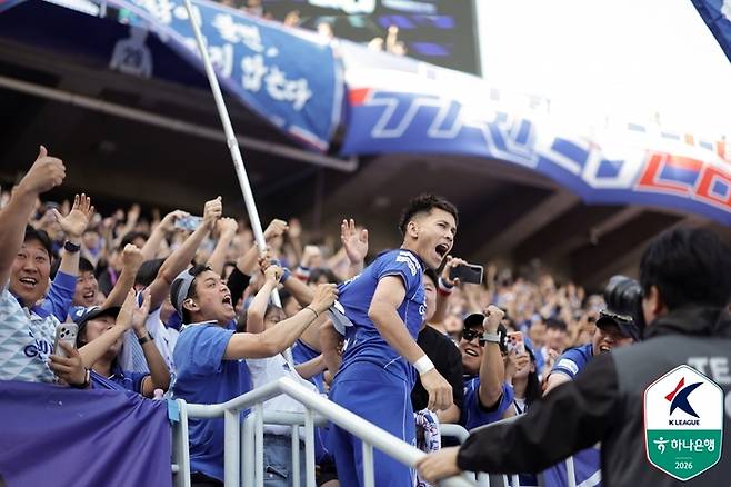 수원 삼성 헤이스. 제공 | 한국프로축구연맹
