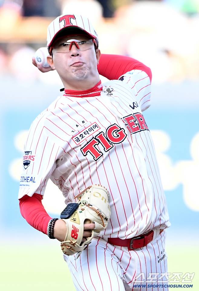 25일 광주KIA챔피언스필드에서 열린 롯데와 KIA의 경기. KIA 선발투수 양현종이 역투하고 있다. 광주=허상욱 기자wook@sportschosun.com/2026.04.25/