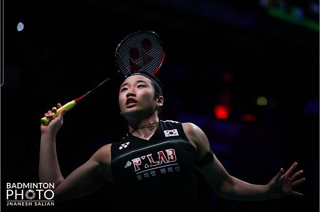 지난 24일부터 덴마크 호르센스에서 열리고 있는 2026 우버컵(배드민턴 세계여자단체전선수권)에 출전중인 안세영. 출처 대한배드민턴협회