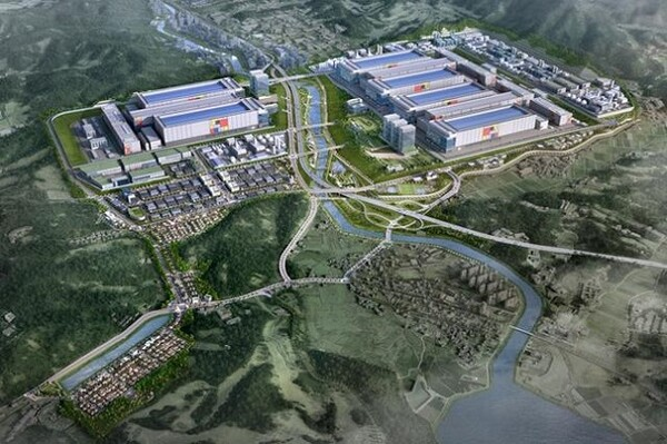 경기 용인 반도체 클러스터 조감도. [한국토지주택공사]