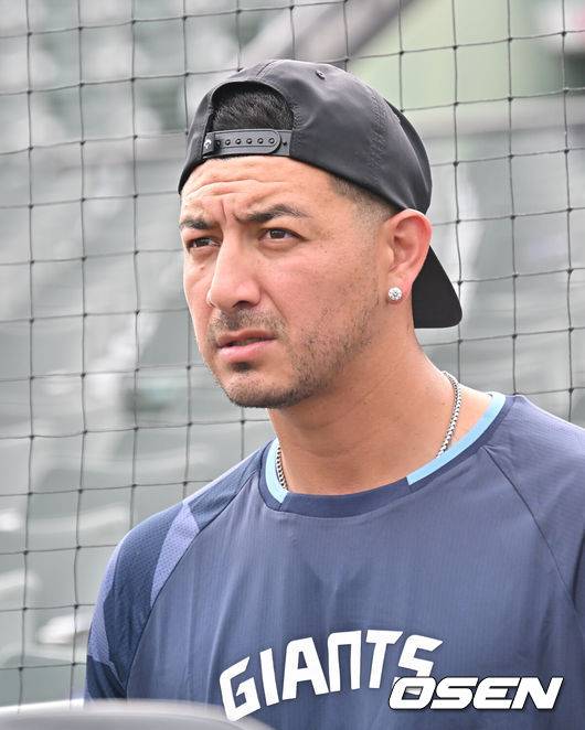 [OSEN=이석우 기자] 롯데 시절 빈스 벨라스케즈. 2025.08.08 / foto0307@osen.co.kr