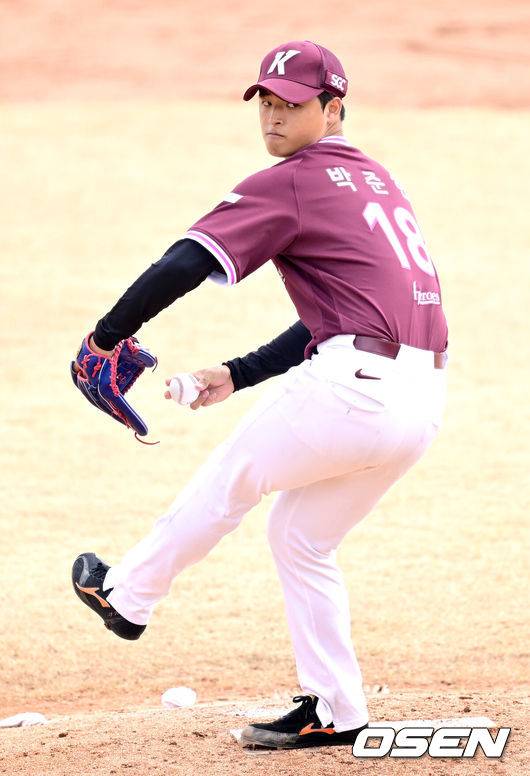 키움 히어로즈 박준현. /OSEN DB