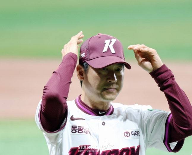 설종진 키움 감독. /사진=강영조 선임기자