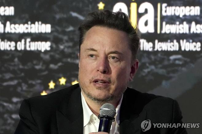 일론 머스크 [AP=연합뉴스. 재판매 및 DB 금지]